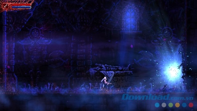 Điều khiển nhân vật chính trong game hành động Slain: Back From Hell 