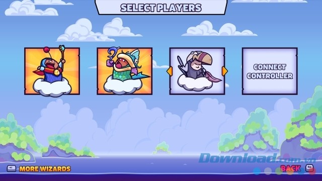 Lựa chọn nhân vật trong game xếp hình Tricky Towers cho máy tính, Mac và Linux