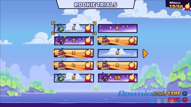 Vượt qua mọi thử thách trong game xếp hình Tricky Towers cho máy tính, Mac và Linux