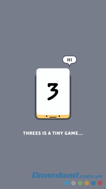 Three là một game ghép số thú vị trên Android 