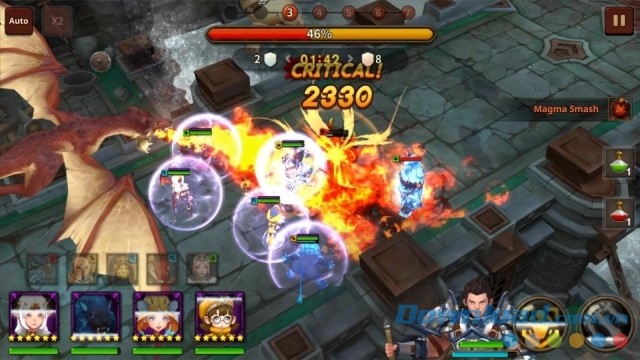 Tham gia vào các trận đánh nảy lửa, kịch tính