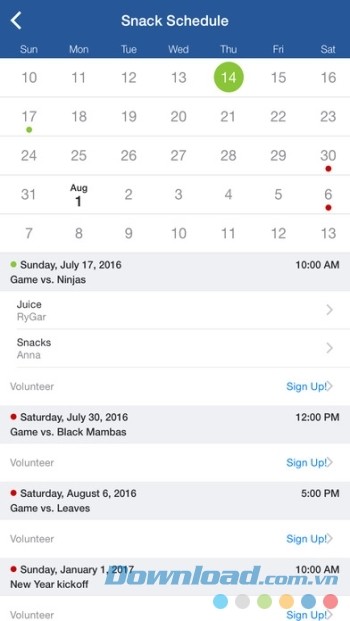 Ứng dụng quản lý nhóm cho iphone
