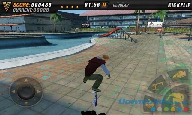 Trổ tài trượt ván chuyên nghiệp trong gameTrổ tài trượt ván chuyên nghiệp trong game