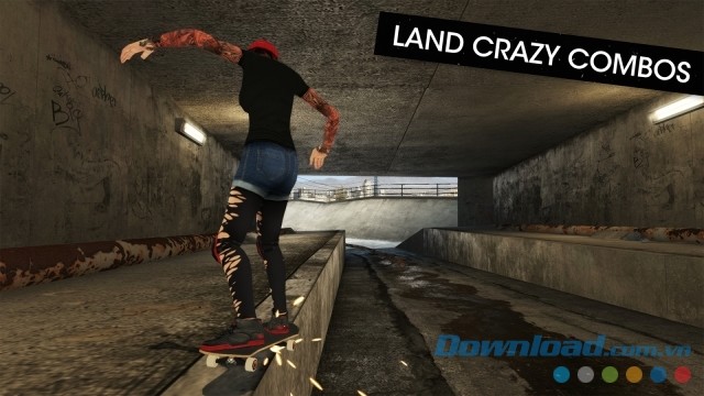 Thực hiện các pha combo mạo hiểm và dideu luyện Thực hiện các pha combo mạo hiểm và dideu luyện