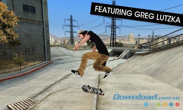 Đồng hành cùng nhân vật Greg Lutzka trong game trượt ván mới Skateboard Party 3 