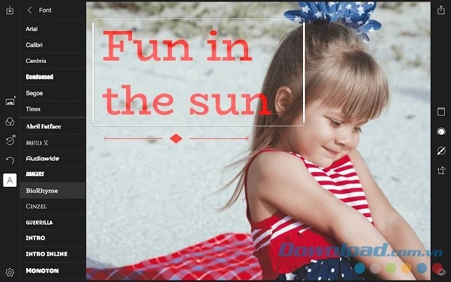 Chỉnh sửa các đoạn chữ bằng tiện ích chỉnh sửa ảnh Polarr Photo Editor cho Google Chrome Chỉnh sửa các đoạn chữ bằng tiện ích chỉnh sửa ảnh Polarr Photo Editor cho Google Chrome