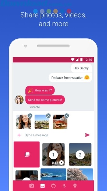 Chia sẻ ảnh, video và nhiều hơn nữa