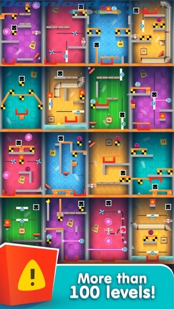 Hơn 100 level đầy thách thức
