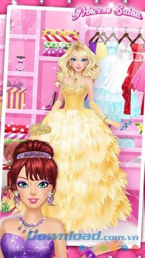 Princess Salon cho iOS mặc đẹp cho công chúa