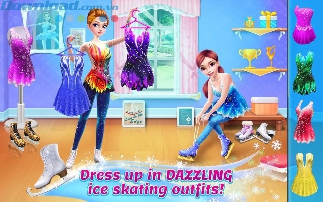 Chọn những trang phục trượt băng rực rỡ và lung linh nhất