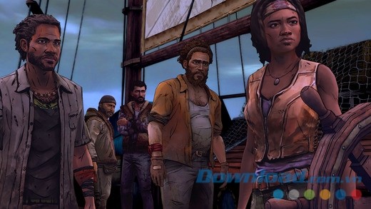Hệ thống nhân vật phong phú trong The Walking Dead: Michonne cho iOS