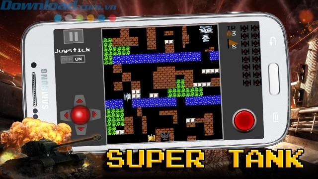 Trải nghiệm game bắn tăng 1990 ngay trên điện thoại Android