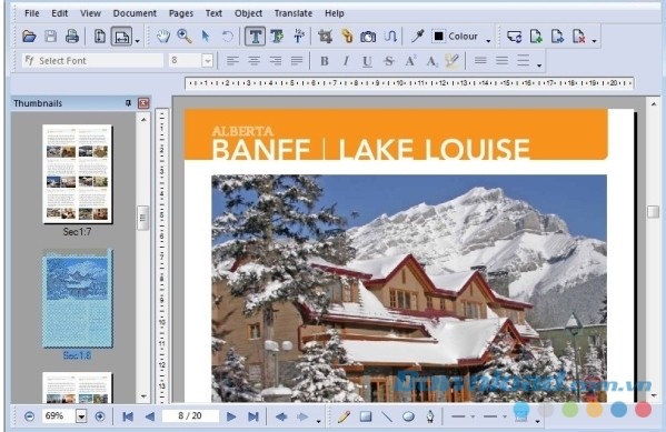 Phần mềm chỉnh sửa file PDF Infix Pro cho Mac có giao diện như trình soạn thảo thông thường
