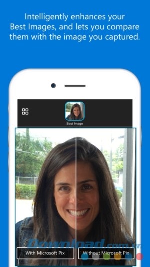 Microsoft Pix Camera cho iOS tăng cường chất lượng ảnh tốt nhất