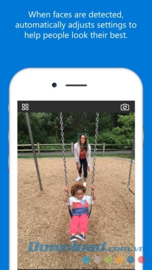 Microsoft Pix Camera cho iOS tự động nhận dạng góc mặt đẹp nhất
