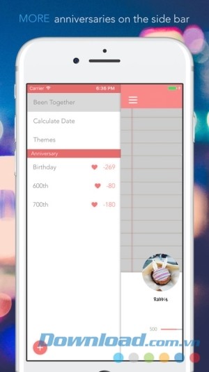 Been Together cho iOS nhớ mọi ngày yêu đặc biệt