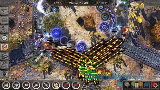 Defense Zone 3 HD cho iOS thách thức game thủ với hàng loạt trận chiến sinh tử