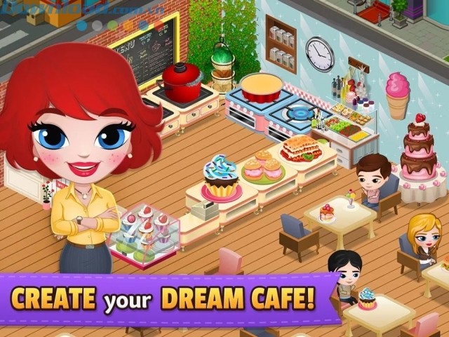 Trang trí và thiết kế một tiệm cafe trong mơ