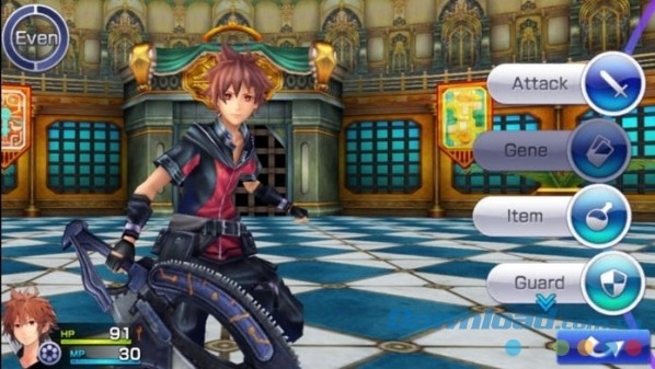 Hệ thống chiến đấu và phòng thủ trên Chaos Rings III cho iOS