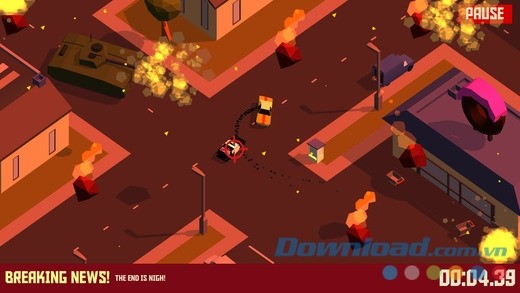 Đa dạng môi trường chơi game Pako - Car Chase Simualator cho iOS 