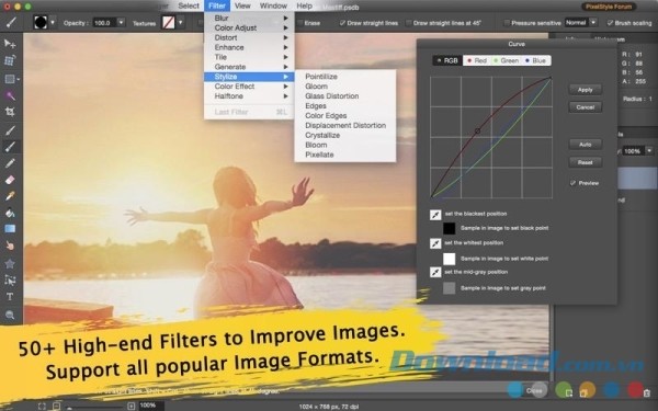 Pro Paint cho Mac là phần mềm vẽ ảnh kỹ thuật số tốt nhất trên máy tính Apple