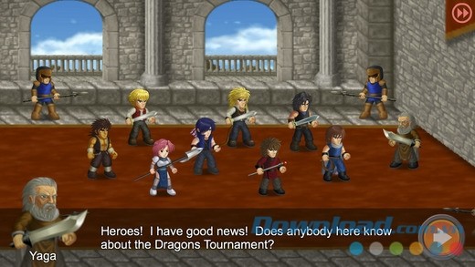 Hero Fighter X cho iOS cung cấp 7 chế độ chơi đa màu, đa sắc 