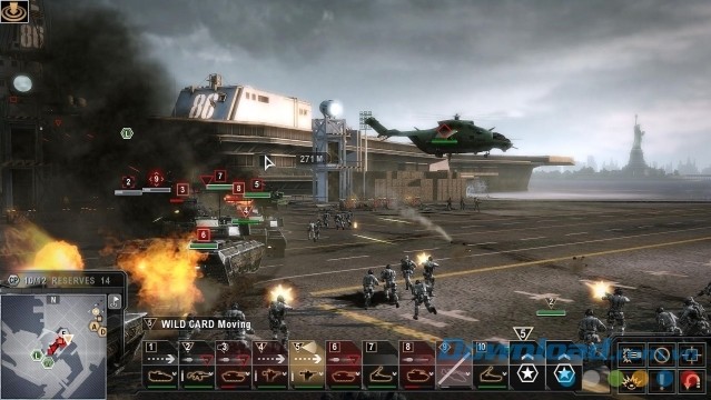 Tham gia vào trận chiến quyết liệt trong game chiến thuật Tom Clancy's EndWar cho máy tính