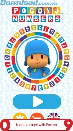 Dạy bé học đếm số cùng nhóc tỳ dễ thương Pocoyo 