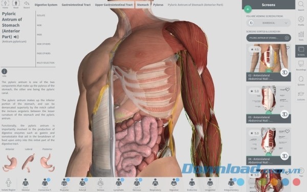 Ứng dụng y học miễn phí Complete Anatomy cho Mac