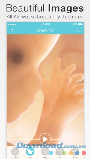 Ứng dụng cho bà bầu Pregnancy + cho iOS