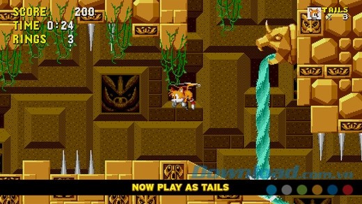 Sonic The Hedgehog cho iOS bổ sung hai nhân vật mới