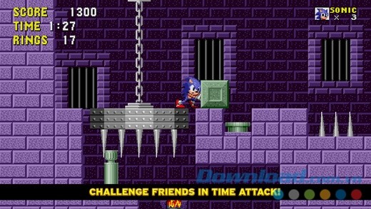 Sonic The Hedgehog cho iOS có chế độ thách thức bạn bè nhằm tăng tính cạnh tranh