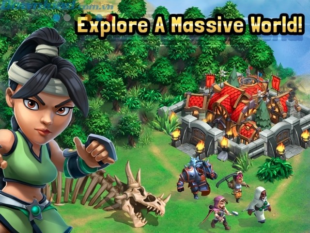 Khám phá thế giới mở rộng lớn trong game Khám phá thế giới mở rộng lớn trong game