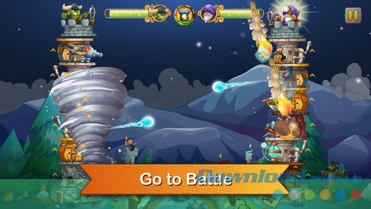Tham gia bắn tháp điên cuồng trong Tower Crush cho iOS 