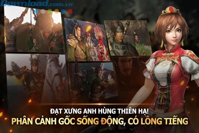 Phân cảnh góc sống động, có lồng tiếng