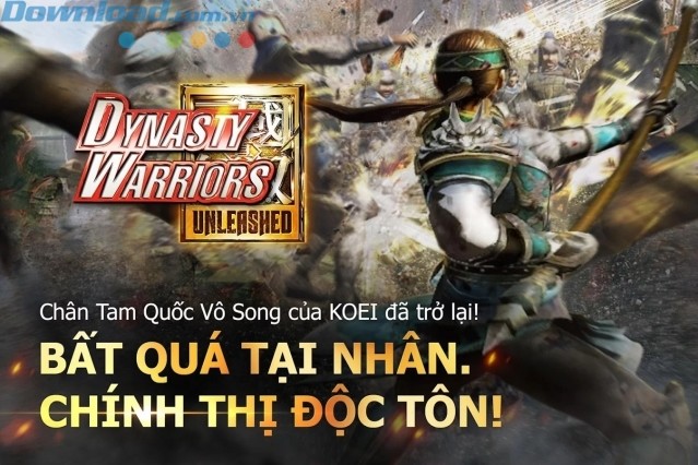 Phiên bản mobile của Chân Tam Quốc Vô Song của KOEI