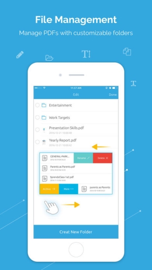 PDFelement cho iOS quản lý tập tin