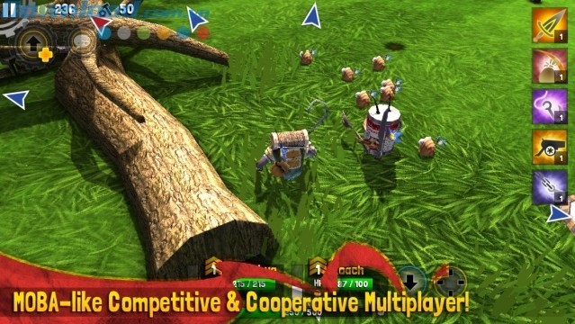 Game MOBA có sự phối hợp và cạnh tranh đông người