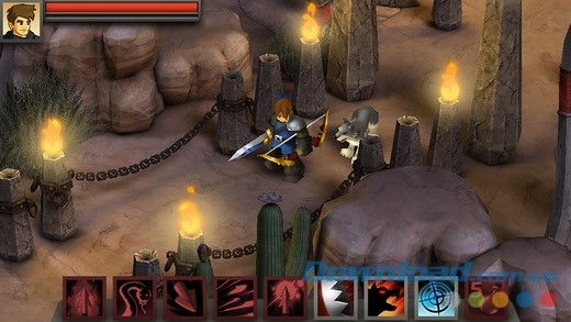 Game nhập vai chiến thuật Battleheart Legacy cho iOS 