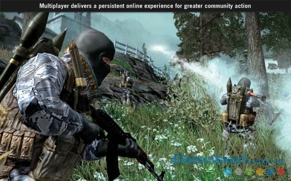 Đọ súng cùng nhiều game thủ khác trên cộng đồng Call of Duty 4: Modern Warfare cho Mac