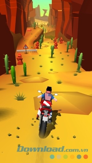 Thiết kế đồ họa của Faily Rider cho Android 
