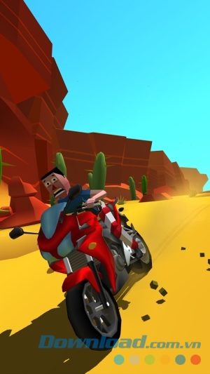 Faily Rider cho Android vượt chướng ngại vật
