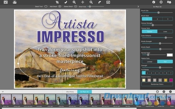 Phần mềm biến ảnh thành tranh vẽ hoàn hảo Artista Impresso Pro cho Mac
