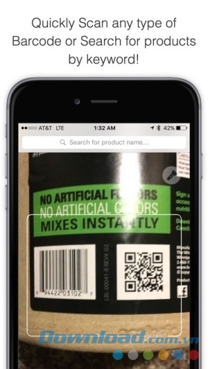 Bakodo Pro cho iOS quét mã vạch