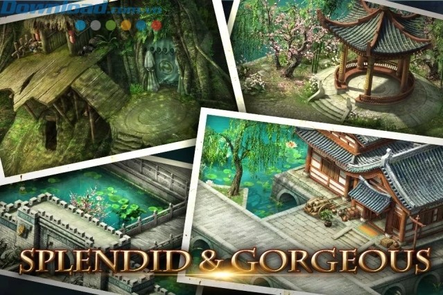 Môi trường trong game lộng lẫy tuyệt đẹp