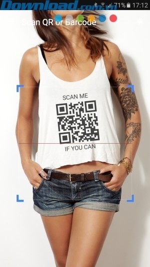 Quét bất kỳ mã QR hay mã vạch nào