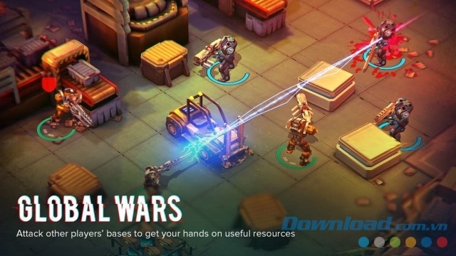 Tham gia vào trận chiến kinh điển trong game chiến thuật mới X-Mercs cho máy tính