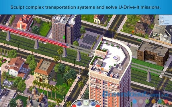Hệ thống giao thông phức tạp của SimCity 4 Deluxe Edition cho Mac 