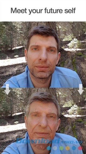 FaceApp cho iOS già hóa khuôn mặt