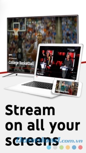 YouTube TV cho iOS stream video toàn màn hình